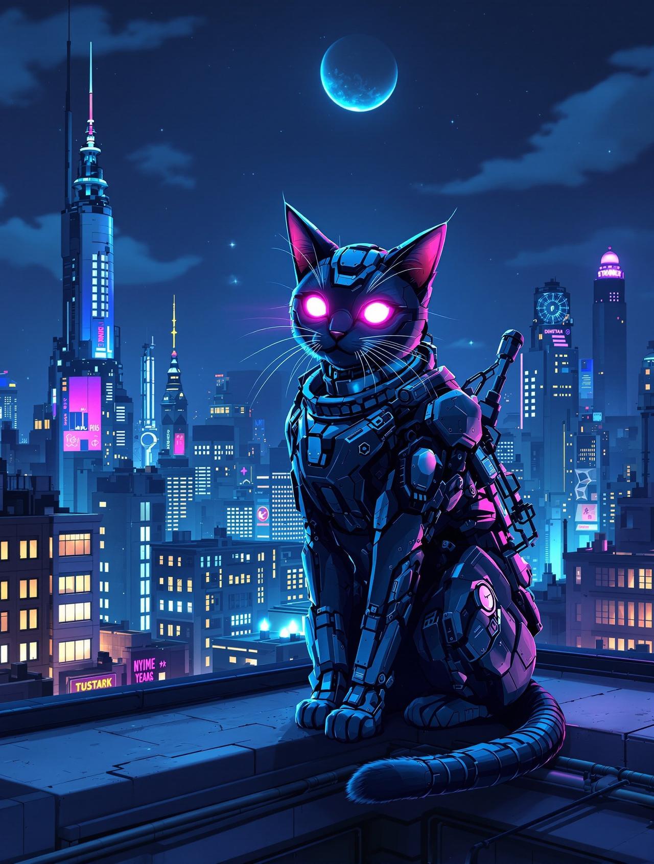 赛博猫 - 青空黄色韩漫